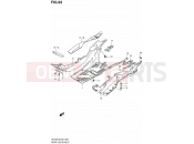 SUZUKI AN400 L2 (2012) Burgman 400 (E02,E19) 93 - REAR LEG SHIELD