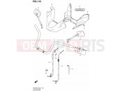 SUZUKI AN400 L2 (2012) Burgman 400 (E02,E19) 115 - HANDLEBAR (AN400AL2 E24)
