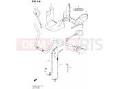 SUZUKI AN400 L2 (2012) Burgman 400 (E02,E19) 118 - HANDLEBAR (AN400ZAL2 E51)