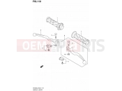 SUZUKI AN400 L2 (2012) Burgman 400 (E02,E19) 119 - HANDLE LEVER (AN400L2 E02)