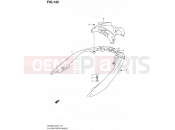 SUZUKI AN400 L2 (2012) Burgman 400 (E02,E19) 142 - PILLION RIDER HANDLE (AN400AL2 E24)