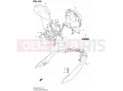 SUZUKI AN400 L2 (2012) Burgman 400 (E02,E19) 143 - PILLION RIDER HANDLE (AN400ZAL2 E02)