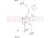 SUZUKI AN400 L2 (2012) Burgman 400 (E02,E19) 174 - FRONT BRAKE HOSE (AN400L2 E19)