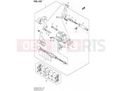 SUZUKI AN400 L2 (2012) Burgman 400 (E02,E19) 197 - REAR CALIPER (AN400L2 E19)