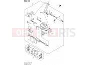 SUZUKI AN400 L2 (2012) Burgman 400 (E02,E19) 199 - REAR CALIPER (AN400AL2 E24)