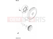 SUZUKI AN400 L4 (2014) Burgman 400 (E19) 12 - STARTER CLUTCH