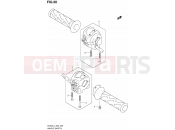 SUZUKI AN400 L4 (2014) Burgman 400 (E19) 50 - HANDLE SWITCH