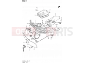 SUZUKI AN400 L4 (2014) Burgman 400 (E19) 77 - FRONT BOX