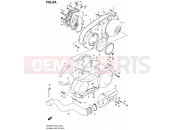SUZUKI AN400A K9 (2009) Burgman 400 (E02,E19,E24,E54) 6A - CRANKCASE COVER (MODEL K9)