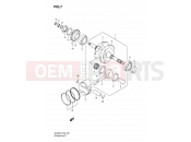 SUZUKI AN400A K9 (2009) Burgman 400 (E02,E19,E24,E54) 7 - CRANKSHAFT