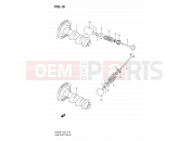 SUZUKI AN400A K9 (2009) Burgman 400 (E02,E19,E24,E54) 10 - CAMSHAFT/VALVE