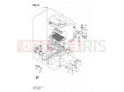 SUZUKI AN400A K9 (2009) Burgman 400 (E02,E19,E24,E54) 13 - AIR CLEANER (MODEL K7/K8/K9)