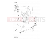 SUZUKI AN400A K9 (2009) Burgman 400 (E02,E19,E24,E54) 19 - RADIATOR HOSE