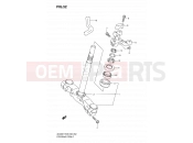 SUZUKI AN400A K9 (2009) Burgman 400 (E03,E28,E33) 52 - STEERING STEM