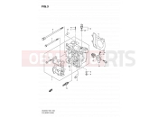 SUZUKI AN400A L0 (2010) Burgman 400 (E19,E24) 3 - CYLINDER HEAD