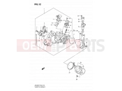 SUZUKI AN400A L0 (2010) Burgman 400 (E19,E24) 12 - THROTTLE BODY