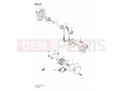SUZUKI AN400A L0 (2010) Burgman 400 (E19,E24) 15 - OIL PUMP