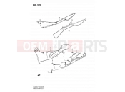 SUZUKI AN400A L0 (2010) Burgman 400 (E19,E24) 37B - SIDE LEG SHIELD (MODEL L0)