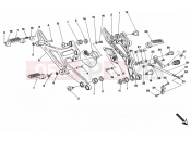 DUCATI 1997 Monster 900 FOOTREST » FRAME