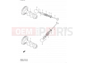 SUZUKI AN400A L1 (2011) Burgman 400 (E19, E24) 16 - CAMSHAFT/VALVE