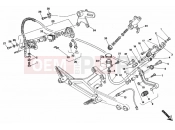 DUCATI 1997 Monster 900 REAR BRAKE SYSTEM » BRAKING SYSTEM
