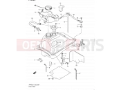 SUZUKI AN400A L1 (2011) Burgman 400 (E19, E24) 84 - FUEL TANK (AN400ZAL1 E51)