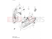 SUZUKI AN400A L1 (2011) Burgman 400 (E19, E24) 48 - FRONT COMBINATION LAMP (AN400AL1 E24)