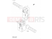 SUZUKI AN400A L1 (2011) Burgman 400 (E19, E24) 63 - HANDLE SWITCH (AN400AL1 E24)