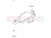 SUZUKI AN400A L1 (2011) Burgman 400 (E19, E24) 91 - FRAME COVER (AN400ZAL1 E51)
