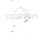 SUZUKI AN400A L1 (2011) Burgman 400 (E19, E24) 120 - FRONT FENDER (AN400AL1 E24)