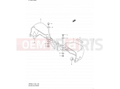 SUZUKI AN400A L1 (2011) Burgman 400 (E19, E24) 139 - KNUCKLE COVER (AN400ZAL1 E02)