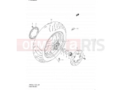 SUZUKI AN400A L1 (2011) Burgman 400 (E19, E24) 204 - REAR WHEEL (AN400AL1 E24)