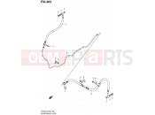 SUZUKI AN400A L2 (2012) Burgman 400 (E19, E24) 203 - REAR BRAKE HOSE (AN400L2 E02)