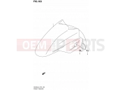 SUZUKI AN400A L3 (2013) Burgman 400 (E02,E19,E24) 103 - FRONT FENDER (AN400ZAL3 E02)