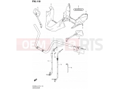 SUZUKI AN400A L3 (2013) Burgman 400 (E02,E19,E24) 110 - HANDLEBAR (AN400ZAL3 E19)