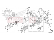 HONDA CBF300NAS CB300R ABS Neo Sports Café 2025  E-6 RIGHT CRANKCASE COVER