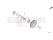 HONDA CBF300NAS CB300R ABS Neo Sports Café 2025  E-16-10 BALANCER SHAFT
