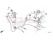HONDA CBF300NAS CB300R ABS Neo Sports Café 2025  F-4 HANDLE LEVER/SWITCH/CABLE