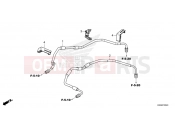 HONDA CBF300NAS CB300R ABS Neo Sports Café 2025  F-5-40 FRONT BRAKE PIPE