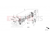 HONDA CBF300NAS CB300R ABS Neo Sports Café 2025  F-12 FRONT BRAKE CALIPER