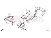 HONDA CBF300NAS CB300R ABS Neo Sports Café 2025  F-24 SIDE COVER
