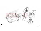 HONDA CBF300NAS CB300R ABS Neo Sports Café 2025  F-43 FRONT COWL