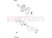 SUZUKI AN400A L4 (2014) Burgman 400 (E02) 13 - CRANK BALANCER