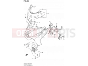 SUZUKI AN400A L4 (2014) Burgman 400 (E02) 65 - FRONT LEG SHIELD (AN400L4 E19)