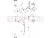 SUZUKI AN400A L4 (2014) Burgman 400 (E02) 85 - HANDLEBAR (AN400L4 E19)