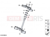 BMW Motorrad BMW 2024 C models CE 02 (0C71, 0C73) Fork bridge