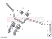 BMW Motorrad BMW 2024 C models CE 02 (0C71, 0C73) Handlebar