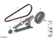 BMW Motorrad BMW 2024 C models CE 02 (0C71, 0C73) Toothed-belt drive, rear
