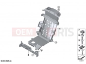 BMW Motorrad BMW 2024 C models CE 02 (0C71, 0C73) Trim panel rear bottom