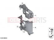 BMW Motorrad BMW 2024 C models CE 02 (0C71, 0C73) Cover frame